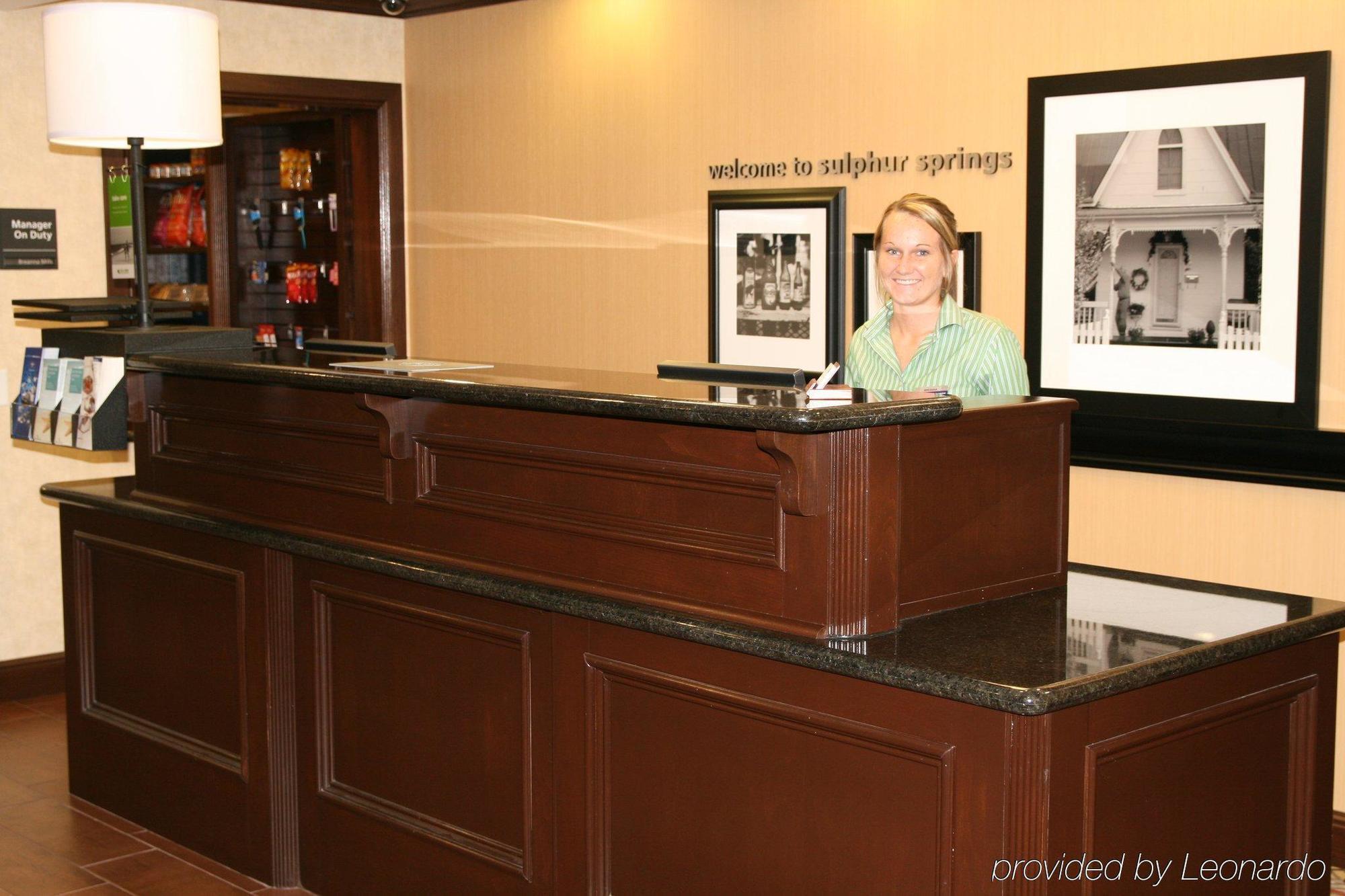 Hampton Inn Sulphur Springs Interior foto